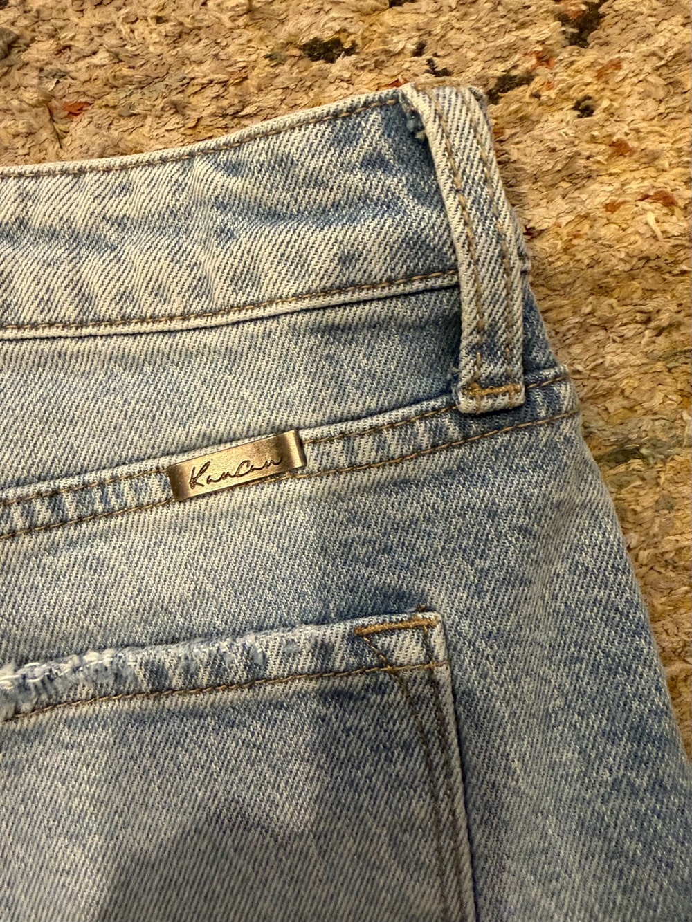 KANCAN CHERYLL HIGH RISE SHORTS RACER STRIPED - Picture 3 of 5